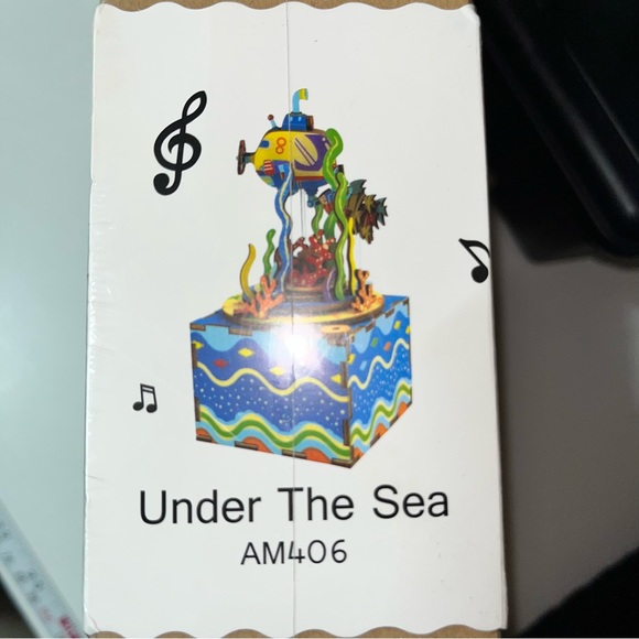Robotime 3D Wooden Puzzle Music Box Under The Sea - Picture 7 of 10